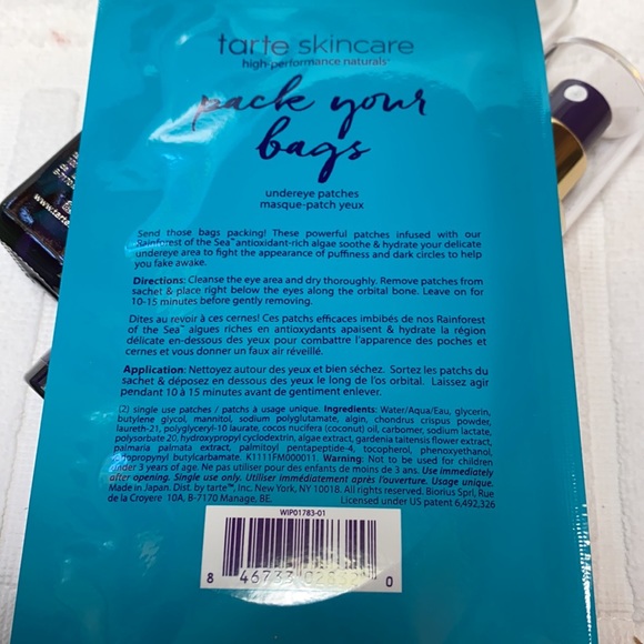 NWT TARTE JET SET WONDERS HIGH PERFORMANC NATURALS - Picture 8 of 11